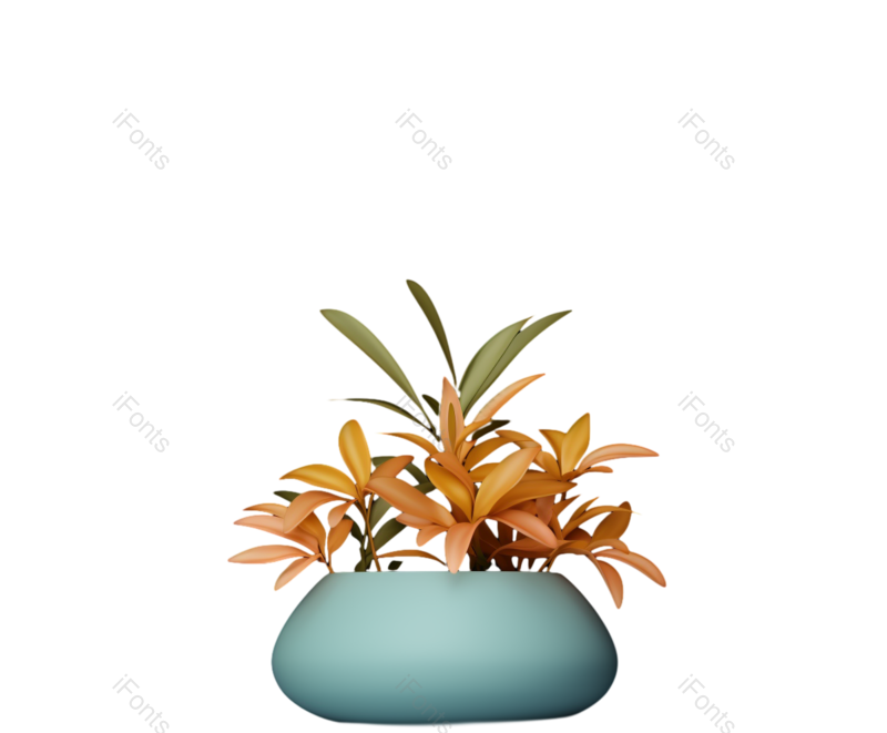 科技图片,沙发元素,绿植PNG,盆栽免抠素材